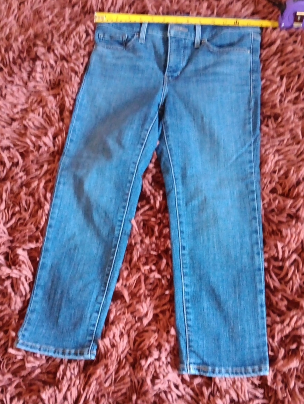 Levi's Classic Blue Capries Women's Jeans